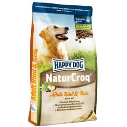 Корм для собак Happy Dog NaturCroq Говядина и рис