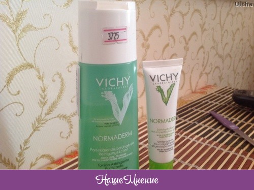 Сужает поры vichy. Vichy Нормадерм тоник. Тоник от Vichy для сужения пор.