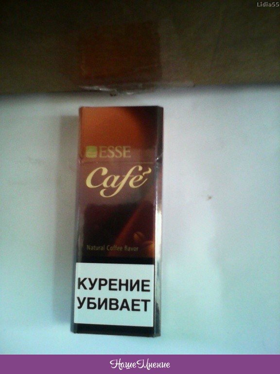Коричневые сигареты с приятным запахом